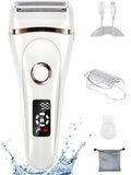 Portable USB Rechargeable Women Painless Electric Epilator Hair Removal Shaving Machine  with LCD Screen
