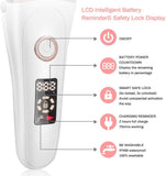 Portable USB Rechargeable Women Painless Electric Epilator Hair Removal Shaving Machine  with LCD Screen