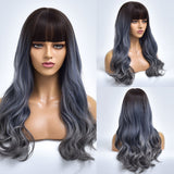 Long Synthetic Stylish Hair With A Variation of Colors (16)