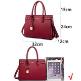 (22) Women's  New Luxury Top-Handle Crossbody Bags Casual Tote Sac