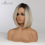 Short Bob Color Variations Synthetic Wigs