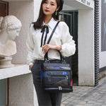 (10) Woman's Luxury Designer Tote Leather Shoulder Bag