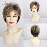 Short Straight Hair Various Colors Synthetic Wigs