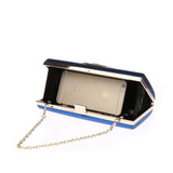 Fashion PU Leather with Rhinestone Clutch Bag 07