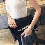 Multifunction Fashion Envelope PU Leather  Shoulder Evening Clutch Wallet 25