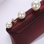 Retro Faux Pearl Luxury Designer Small Handbag 27