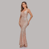 Sexy Slip sequin Cocktail Evening Dress 05