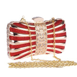 Banquet Clutch Bag with Small Square Chain 02