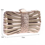 Banquet Clutch Bag with Small Square Chain 02