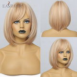 Short Bob Color Variations Synthetic Wigs