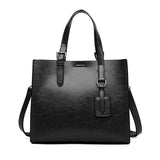 (25) Woman's Pu Leather Soft Large Capacity Women Crossbody Bag