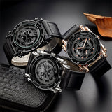 New Unique Military Calendar Quartz Movement Clock for Men M10