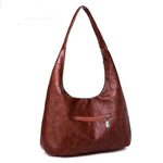 (45) New Dumpling  Fashion Design PU Leather High Capacity Shoulder Bags for Woman