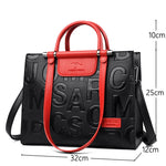 (26) Woman's Large Capacity Retro PU Leather Crossbody Bag