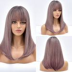 Female Long Synthetic Smooth Hair With Various Colors (05)