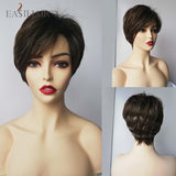 Short Straight Hair Various Colors Synthetic Wigs