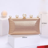 Retro Faux Pearl Luxury Designer Small Handbag 27