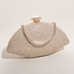 Geometric Rhinestone Clutch Bag 24