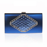 Fashion PU Leather with Rhinestone Clutch Bag 07