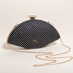 Geometric Rhinestone Clutch Bag 24