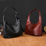 (45) New Dumpling  Fashion Design PU Leather High Capacity Shoulder Bags for Woman