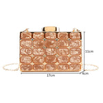 Acrylic Box Clutch Small Handbag 16