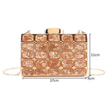 Acrylic Box Clutch Small Handbag 16