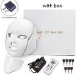 LED 7 Colors Facial Mask and Neck Light Skin Care Beauty Therapy