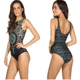 Sexy One Piece Print Swimwear