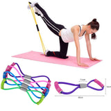 Hot Yoga Gum Rubber Elastic Bands for Sports Exercise