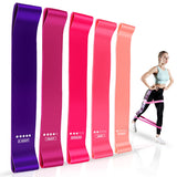 Yoga & Pilates Crossfit 5 Level Resistance Bands Workout Equipment