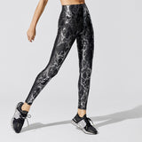 Serpentine Bronzing Printed Leggings