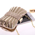 Banquet Clutch Bag with Small Square Chain 02