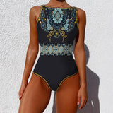 Women's Print One Piece Swimsuit