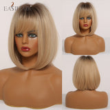 Short Bob Color Variations Synthetic Wigs