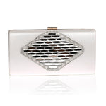 Fashion PU Leather with Rhinestone Clutch Bag 07