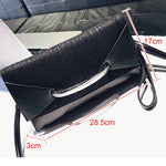 Multifunction Fashion Envelope PU Leather  Shoulder Evening Clutch Wallet 25