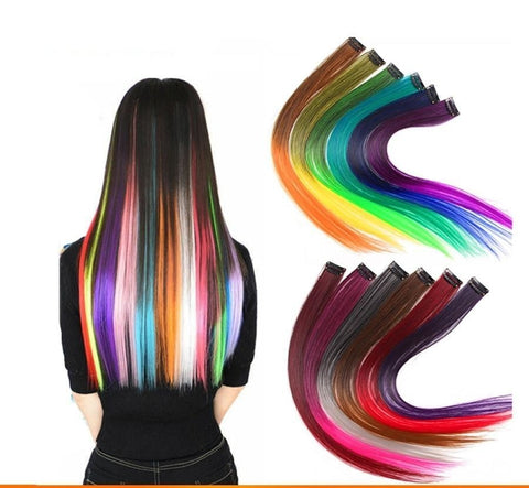 Clip On Hair Extension, 57Colors (01)