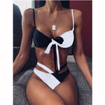 High Waist Thong Bikini