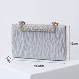 Wedding Luxury Rhinestone Lock Ladies Wedding Party Purse 29