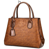 (20) Woman's Alligator Style luxury Shoulder Bag