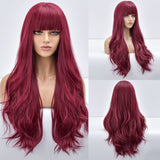 Long Synthetic Stylish Hair With A Variation of Colors (16)