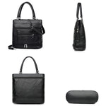 (10) Woman's Luxury Designer Tote Leather Shoulder Bag