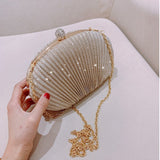 Shell Shape Clutch Bag 19