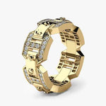 Trendy Decorations Women Punk Stylish Power Gadget Ring R51