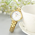 CURREN Luxury Brand Minimalist Quartz With Steel Watches for Women