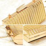 Luxury Designer Metal Clutch Purse 22