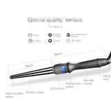 Woman's LCD Screen Curling Iron