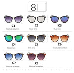 Retro Women's Round Sunglasses