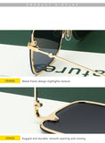 New Fashion Women's Oversize Rimless Square Bee Sunglasses